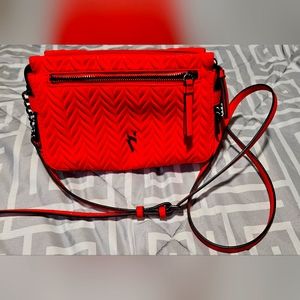 Vera Wang Faux Leather crossbody purse